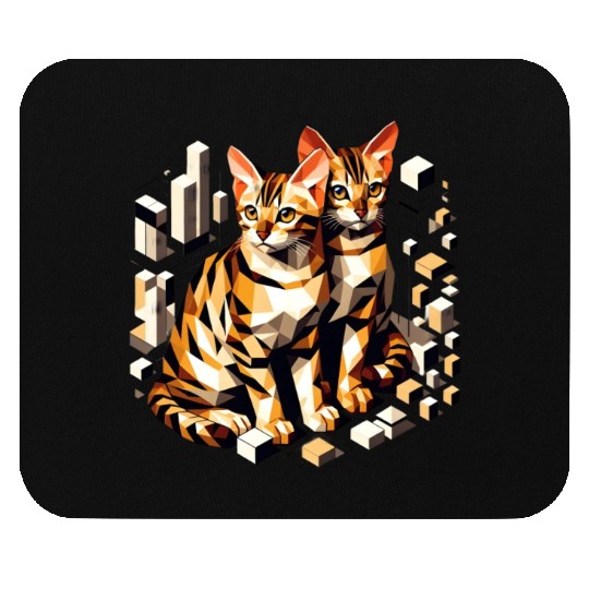 Bengal Kittens Cute Kittys Mouse Pads