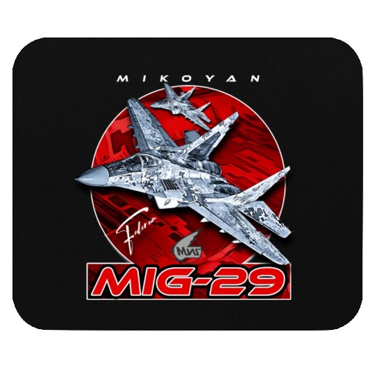 MIG-29 Soviet Union Air Superiority Jet Fighter Mouse Pads