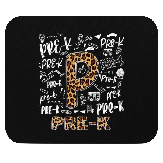 Leopard Print Pre K Mouse Pads