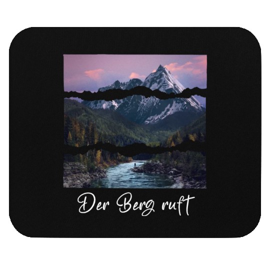the mountain is calling Mouse Pads
