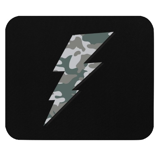 Camo Bolt Mouse Pads