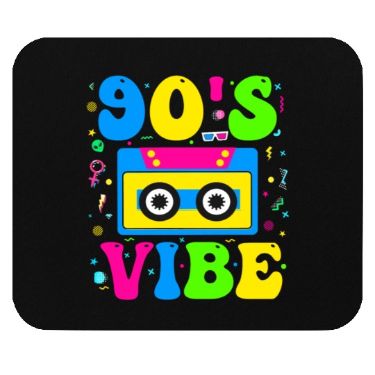 90s Vibe, 1990s Music 90s Costume Party Nineties Mouse Pads