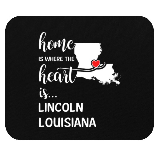 Lincoln County Louisiana Is Where My Heart Is Gift Mouse Pads