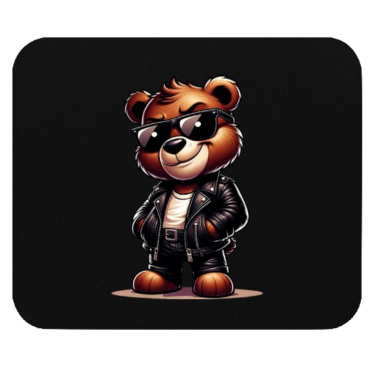 Bad Teddy Bear Mouse Pads