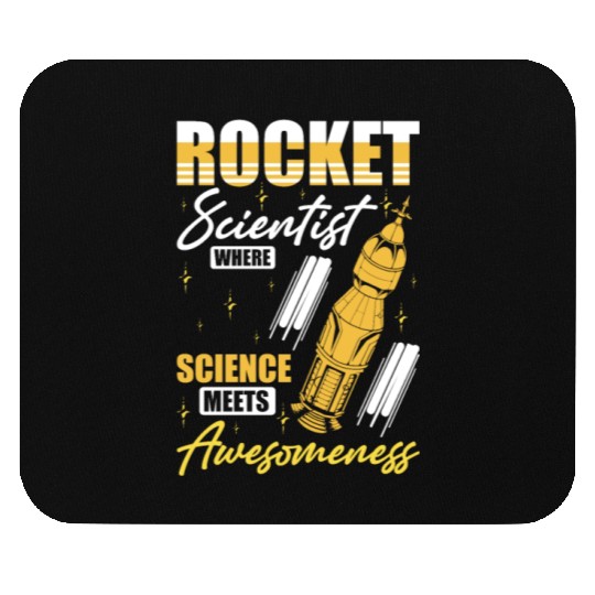 Space Engineer Rocket Scientist Awesomeness Mouse Pads