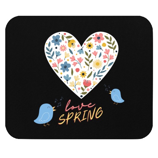 Love spring Mouse Pads