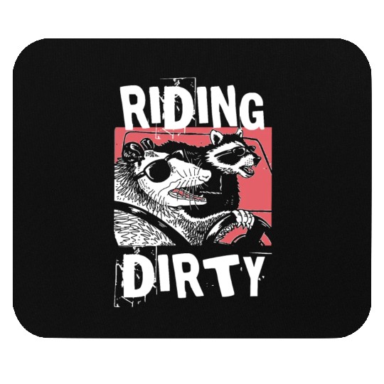 Funny Raccoons Trash Panda Racoon Lovers Mouse Pads