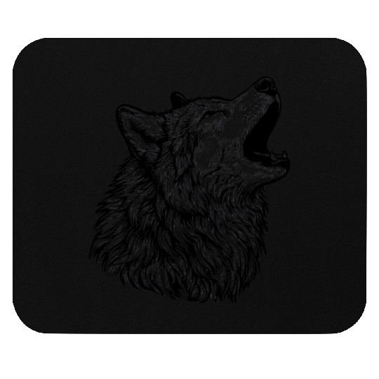 Howling Wolf #2 Mouse Pads