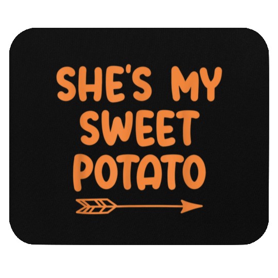 My Sweet Potato Couple Women Mouse Pads