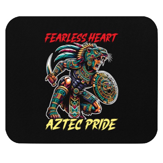 Aztec Jaguar Warrior Aztec Culture Indigenous Mouse Pads