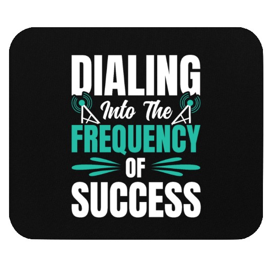 Radio Moderator Frequency Program Speaker Mouse Pads