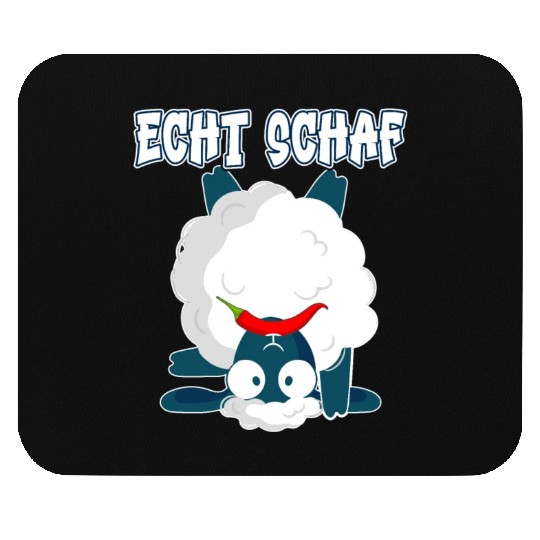 Sheep North German Lamb Shepherd Mouse Pads