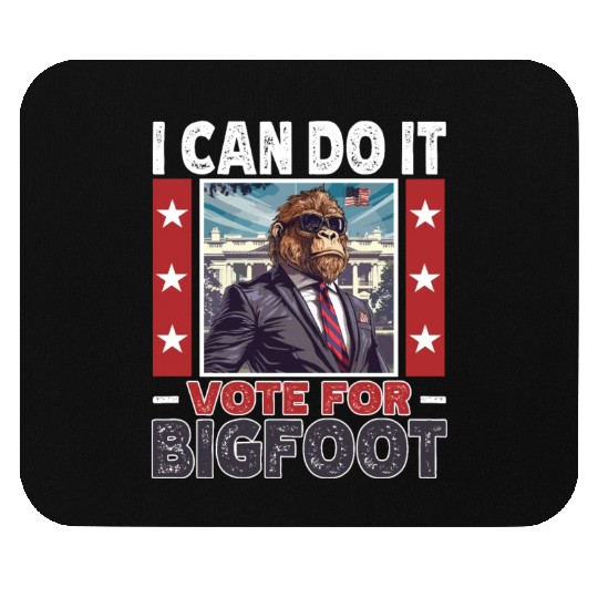 Presidential elections 2024 Bigfoot Mouse Pads
