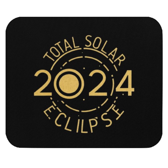 total solar eclipse 2024 Mouse Pads
