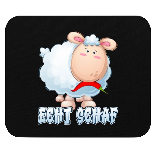 Sheep North German Lamb Shepherd Mouse Pads