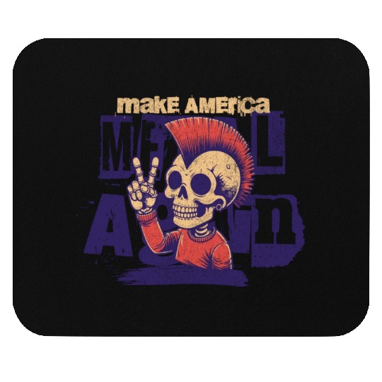 Metal Revival American Spirit Mouse Pads