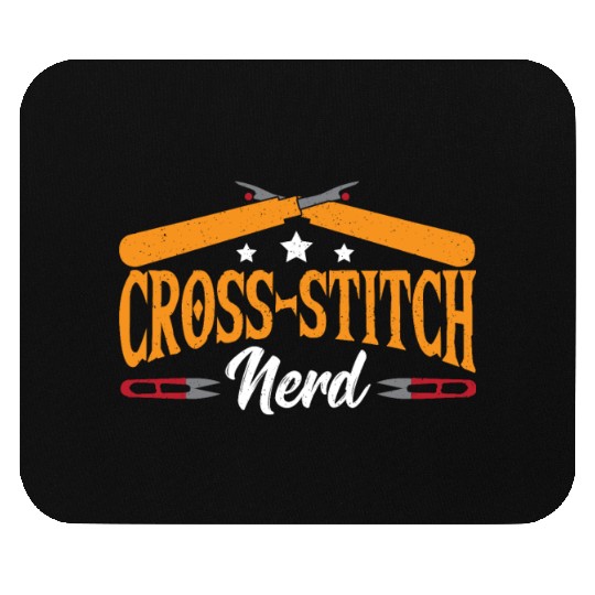 Cross Stitch Stitching Sewing Cross Stitch People Mouse Pads