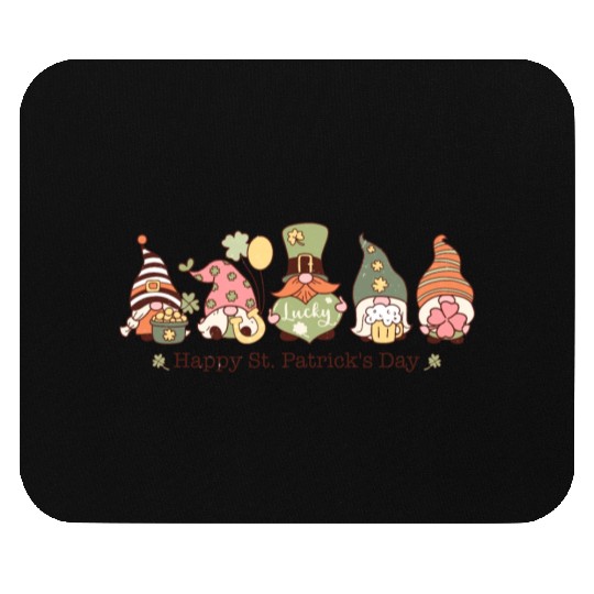 Happy St. Patrick's Day Gnomes Mouse Pads