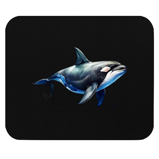killer whale Mouse Pads
