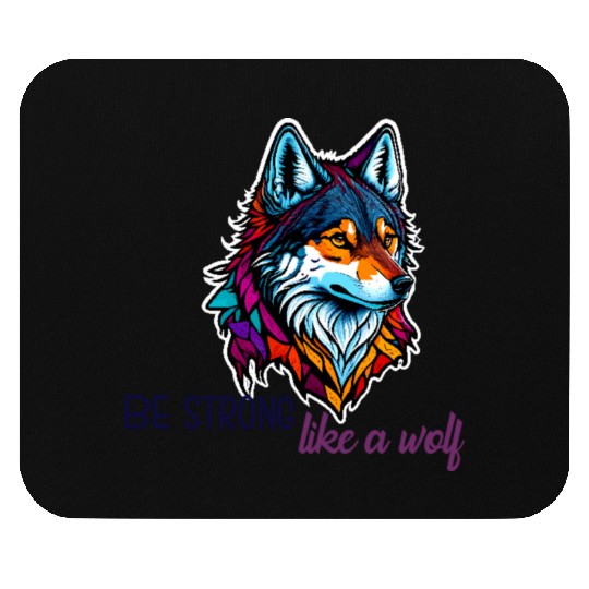 Wolf inspired Mouse Pads collection.