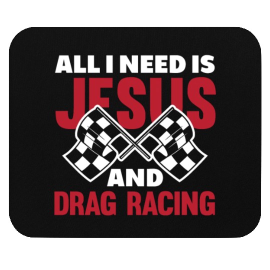 Funny Drag Race Drag Racing Gift Mouse Pads