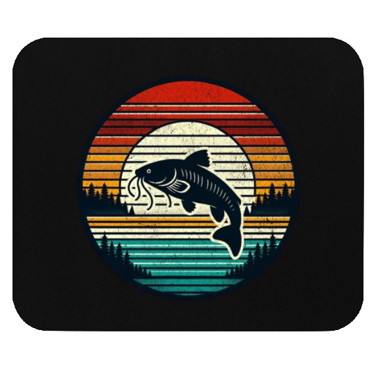 Flathead Catfish Fishing Mouse Pads