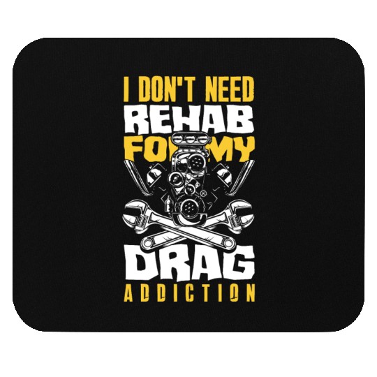 Funny Drag Race Drag Racing Gift Mouse Pads