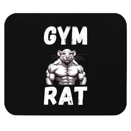 gym rat Mouse Pads