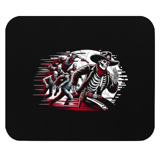Cowboy Barn Bull Rider Rodeo Country Western Gift Mouse Pads