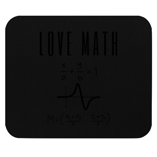 Love Math: Midpoint Equation Mouse Pads