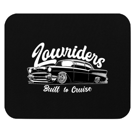Built to Cruise - Classic Lowrider Tribute Mouse Pads