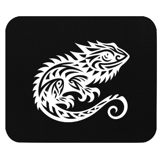 Cute Bearded Dragon T Tattoo Dragon Mouse Pads