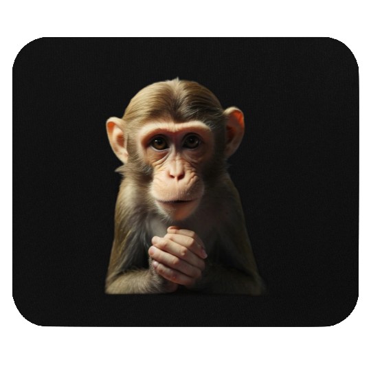 Productivity Unleashed: The Working Monkey Mouse Pads