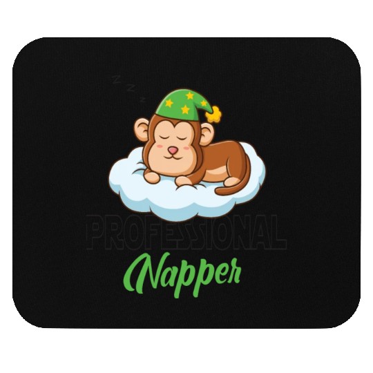 Professional Napper Affe Affenbaby Gorilla Mouse Pads