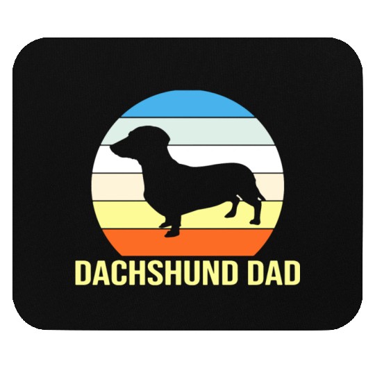 Dachshund Dad Mouse Pads