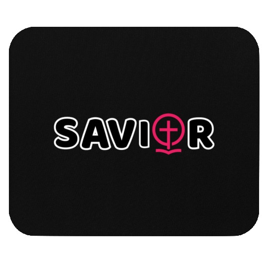 "Redeemer: Embrace the Savior Jesus Christ" Mouse Pads