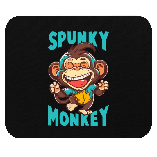 Spunky Monkey Mouse Pads