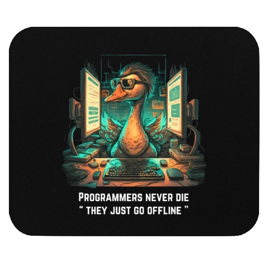 Goose Programmer Mouse Pads