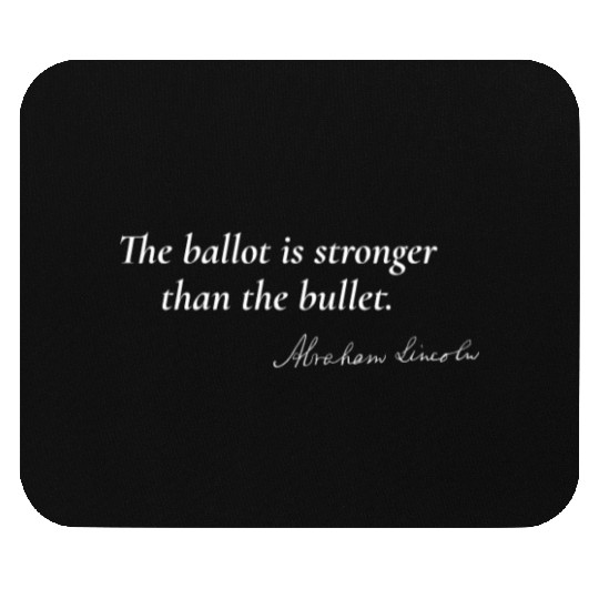 Empowering Democracy - Abraham Lincoln Mouse Pads