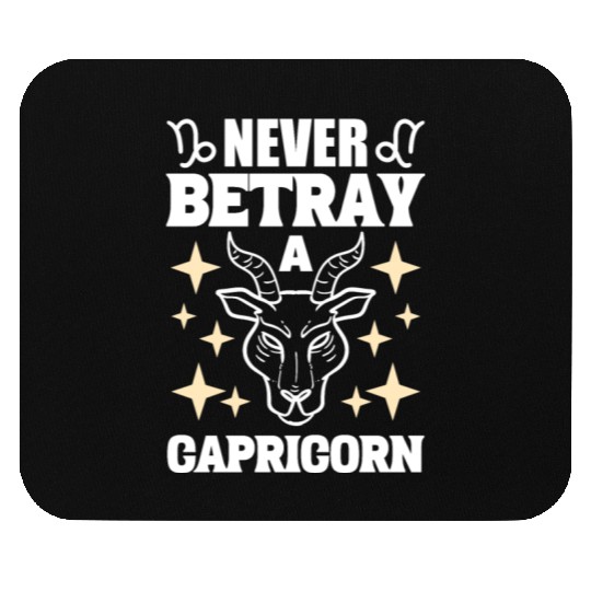 Capricorn Zodiac Sign Tarot Card Reader Mouse Pads