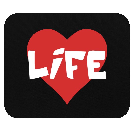 I love my life couple Mouse Pads