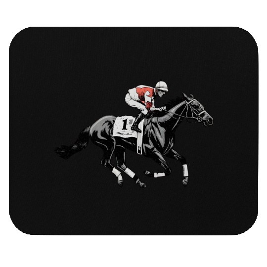 Horse Racing Mouse Pads