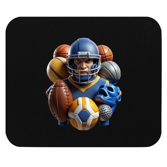 Game Day Champ Representing College Athletics Mouse Pads