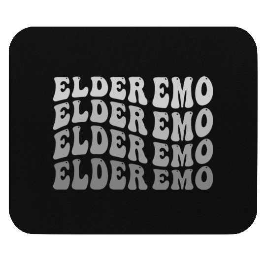 Elder EMO Multi Word Groovy Style Mouse Pads