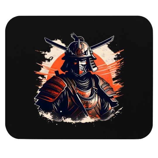 Vintage Samurai Mouse Pads