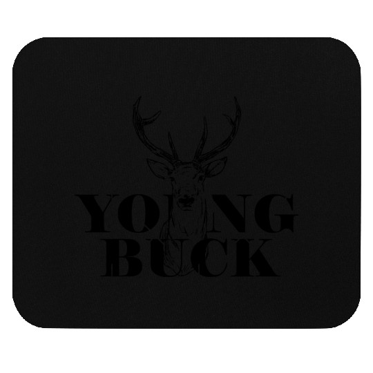 Young Buck Mouse Pads