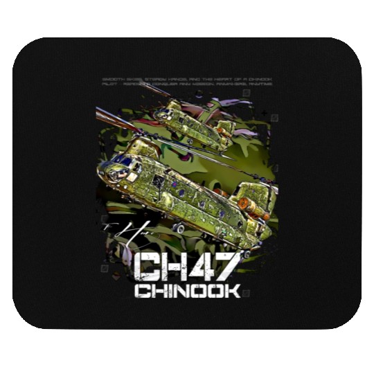 CH-47 Chinook helicopter Mouse Pads