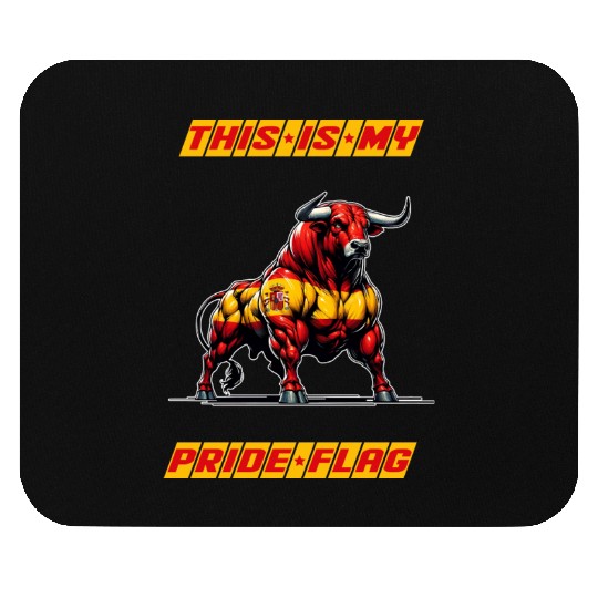 This is my pride flag Spain Mouse Pads