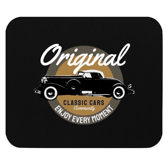 Classic car community features a sleek and vintage Mouse Pads