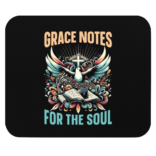 Gospel Music Religious Bible Scripture Christian Mouse Pads